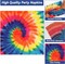 200-Piece Tie-Dye Party Tableware Set for 50 Guests – Includes Colorful Plates, Napkins, and Disposable Dinnerware. Perfect for Tie-Dye Themed Parties, Birthdays, Baby Showers, Graduations, and Fun Celebrations.